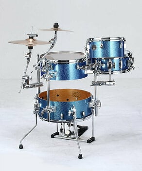 Akoestisch drumstel Tama VD46CB Silverstar Cocktail Jam Sky Blue Sparkle - 2
