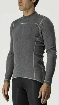 Maillot de cyclisme Castelli Flanders Warm Long Sleeve Sous-vêtements fonctionnels Gray XS - 2