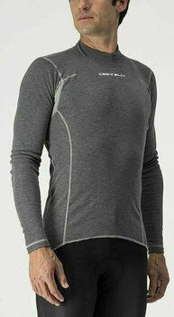 Pyöräilypaita Castelli Flanders Warm Long Sleeve Toiminnallinen alusvaatteet Gray XS - 3