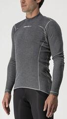 Fietsshirt Castelli Flanders Warm Long Sleeve Functioneel ondergoed Gray XL - 1