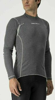 Jersey/T-Shirt Castelli Flanders Warm Long Sleeve Funktionsunterwäsche Gray 2XL - 3