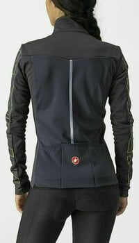 Cycling Jacket, Vest Castelli Transition W Jacket Dark Gray/Brilliant Yellow XS Jacket - 2