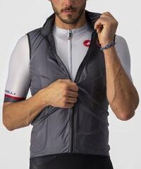 Cycling Jacket, Vest Castelli Aria Vest Dark Gray XL - 4
