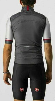 Casaco de ciclismo, colete Castelli Aria Vest Dark Gray 2XL Colete - 2