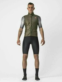 Cycling Jacket, Vest Castelli Aria Vest Moss Brown L Vest - 8