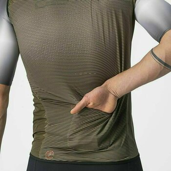 Casaco de ciclismo, colete Castelli Aria Vest Colete Moss Brown 2XL - 3