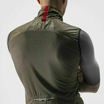 Cyklo-Bunda, vesta Castelli Aria Vest Vesta Moss Brown 2XL - 5