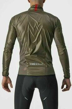 Biciklistička jakna, prsluk Castelli Aria Shell Jacket Moss Brown L Jakna - 2