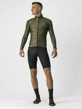 Biciklistička jakna, prsluk Castelli Aria Shell Jacket Moss Brown L Jakna - 8