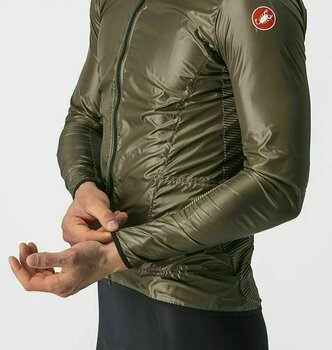 Kerékpár kabát, mellény Castelli Aria Shell Jacket Moss Brown XL Kabát - 3