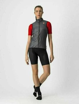 Biciklistička jakna, prsluk Castelli Aria W Vest Dark Gray S Prsluk - 6