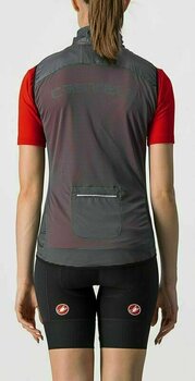 Fietsjack, vest Castelli Aria W Vest Dark Gray M - 2