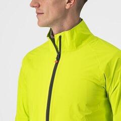 Casaco de ciclismo, colete Castelli Emergency 2 Rain Jaqueta Electric Lime S - 4
