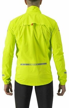 Kerékpár kabát, mellény Castelli Emergency 2 Rain Jacket Electric Lime M Kabát - 2
