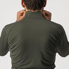 Cyklo-Bunda, vesta Castelli Go Bunda Military Green/Fiery Red 3XL - 5