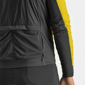 Cykeljacka, väst Castelli Unlimited Puffy Jacket Jacka Goldenrod/Dark Gray M - 3