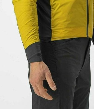 Fietsjack, vest Castelli Unlimited Puffy Jacket Jas Goldenrod/Dark Gray M - 4