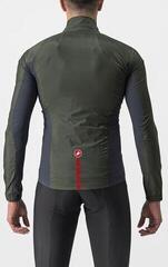 Cycling Jacket, Vest Castelli Squadra Stretch Military Green/Dark Gray - 1