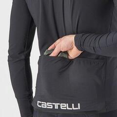 Cycling Jacket, Vest Castelli Squadra Stretch Military Green/Dark Gray - 3