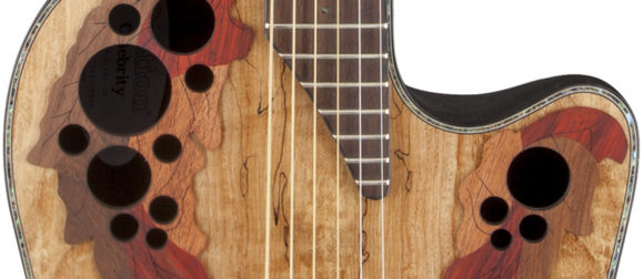 Electro-acoustic guitar Ovation CE44P-SM Celebrity Elite Plus Natural - 3