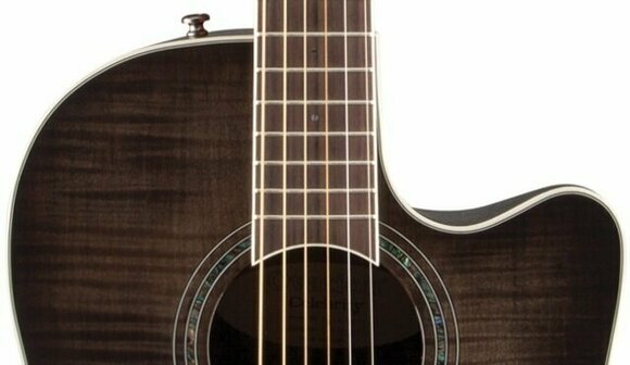 Guitarra electroacustica Ovation CS24P-TBBY Celebrity Standard Plus Transparent Black - 3