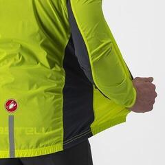 Cyklo-Bunda, vesta Castelli Squadra Stretch Bunda Electric Lime/Dark Gray 2XL - 2