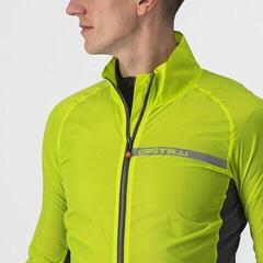 Cyklo-Bunda, vesta Castelli Squadra Stretch Bunda Electric Lime/Dark Gray 2XL - 4