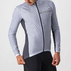 Cycling Jacket, Vest Castelli Squadra Stretch Silver Gray/Dark Gray - 2