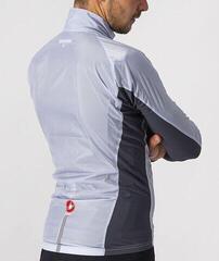 Cycling Jacket, Vest Castelli Squadra Stretch Silver Gray/Dark Gray - 3
