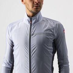Cycling Jacket, Vest Castelli Squadra Stretch Silver Gray/Dark Gray - 4