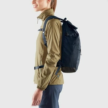 Lifestyle Backpack / Bag Fjällräven High Coast Foldsack 24 Black 24 L Backpack - 6