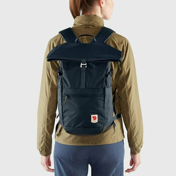 Lifestyle Backpack / Bag Fjällräven High Coast Foldsack 24 Navy 24 L Backpack - 3