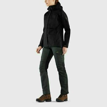 Spodnie outdoorowe Fjällräven Kaipak Trousers Curved W Dark Garnet/Dark Grey 34 Spodnie outdoorowe - 3