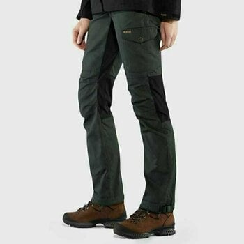 Spodnie outdoorowe Fjällräven Kaipak Trousers Curved W Dark Garnet/Dark Grey 34 Spodnie outdoorowe - 5