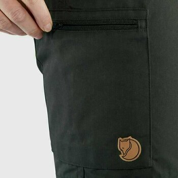 Calças de exterior Fjällräven Kaipak Trousers Curved W Dark Garnet/Dark Grey 36 Calças de exterior - 9