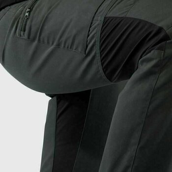 Pantalones para exteriores Fjällräven Kaipak Trousers Curved W Dark Garnet/Dark Grey 36 Pantalones para exteriores - 11