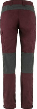 Spodnie outdoorowe Fjällräven Kaipak Trousers Curved W Dark Garnet/Dark Grey 42 Spodnie outdoorowe - 2