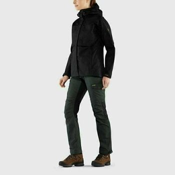 Spodnie outdoorowe Fjällräven Kaipak Trousers Curved W Dark Garnet/Dark Grey 42 Spodnie outdoorowe - 3