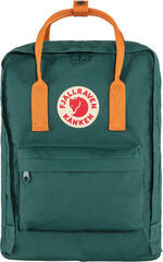 Lifestyle Backpack / Bag Fjällräven Kånken Backpack Arctic Green/Spicy Orange 16 L - 1