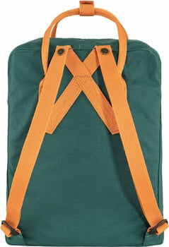 Lifestyle ruksak / Taška Fjällräven Kånken Arctic Green/Spicy Orange 16 L Batoh - 3
