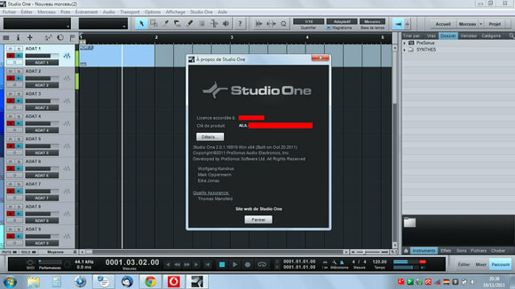 Nahrávací software DAW Presonus Studio One 2 Professional - 4