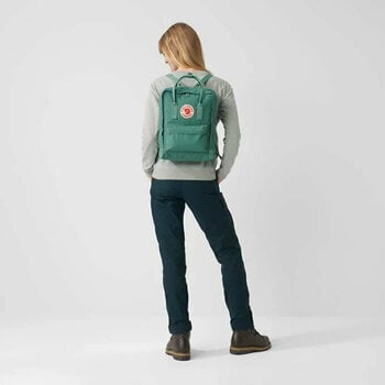 Lifestyle Backpack / Bag Fjällräven Kånken Ochre/Confetti Pattern 16 L Backpack - 4
