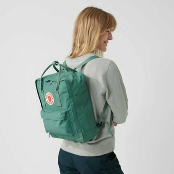 Lifestyle Backpack / Bag Fjällräven Kånken Ochre/Confetti Pattern 16 L Backpack - 6