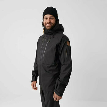 Outdoorjas Fjällräven Keb Eco-Shell Jacket M Outdoorjas Black 2XL - 5