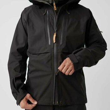 Outdoorjas Fjällräven Keb Eco-Shell Jacket M Outdoorjas Black 2XL - 8