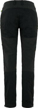 Calças de exterior Fjällräven Keb Trousers Curved W Black 32 Calças de exterior - 2