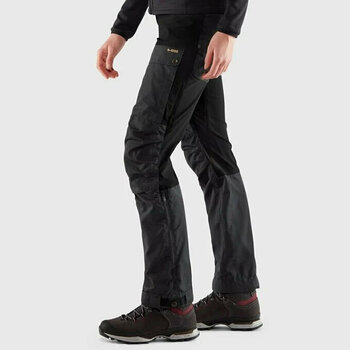 Spodnie outdoorowe Fjällräven Keb Trousers Curved W Black 32 Spodnie outdoorowe - 5