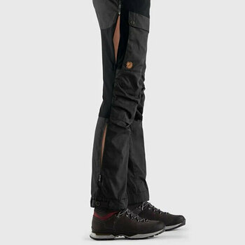 Outdoorhose Fjällräven Keb Trousers Curved W Black 32 Outdoorhose - 7