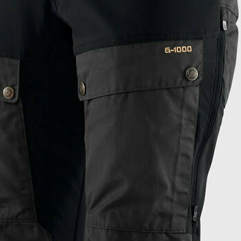 Spodnie outdoorowe Fjällräven Keb Trousers Curved W Black 32 Spodnie outdoorowe - 11