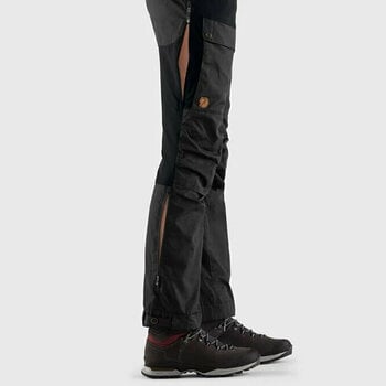Outdoorhose Fjällräven Keb Trousers Curved W Black 36 Outdoorhose - 7